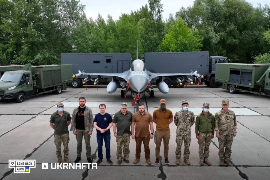 What is Project 61 - what are the details about the revolutionary solution for servicing F-16 in Ukraine